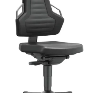 Aktuell Bimos Stuhl Nexxit 2 Rollen K-Leder Griff anthrazit