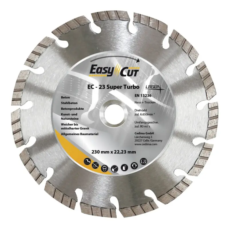 Sofort Bestellen Cedima Diamant-Trennscheibe EC-23 150 x 2,2 x 10 x 22,23 mm