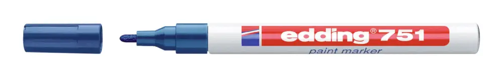 Garantierte Lieferung Edding Lackmarker Nr. 751 blau