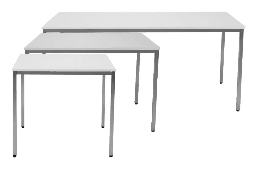Saisonangebot Nowy Styl Tisch 2000 x 800 mm lichtgrau/lichtgrau