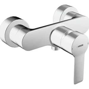 Hansa Hansaligna Einhand-Brause-Batterie (G1/2) für Wandaufbau Ausladung 129 mm Top-Preis