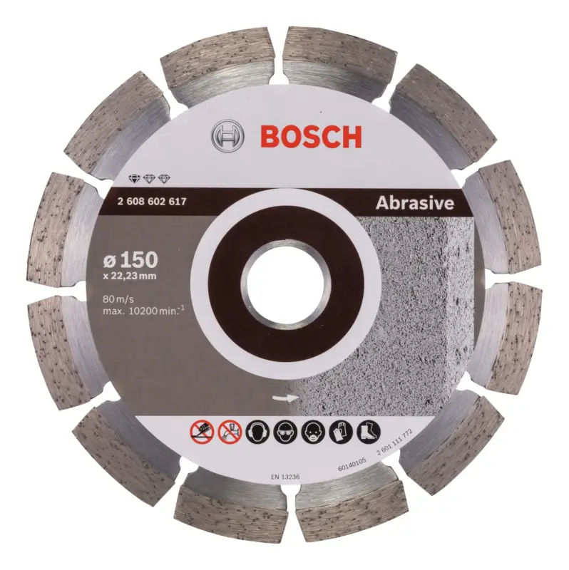 Bosch Zubehör Standard for Abrasive Diamanttrennscheibe - 150 x 22,23 x 2 x 7 mm Neu Im Sortiment