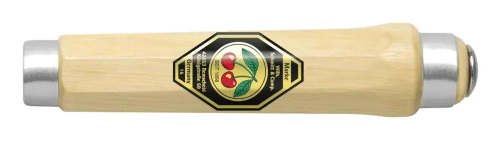 Kirschen Beitelheft 130 mm mit kurzem Weißbuchenheft 2 Zwingen Mega-Angebot