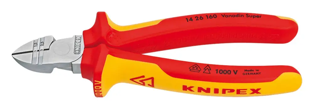 Abverkauf Knipex Abisolier-Seitenschneider 160 mm VDE