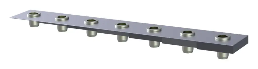 Markenware Gesipa Blindnietenmutter Stahl Minipack Polygrip M6 x 9 x 18 mm