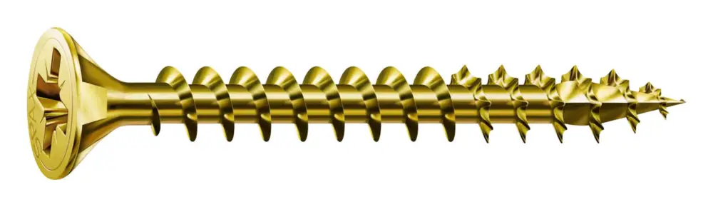 Spax Senkkopf Kreuzschlitz PZ 4 x 16 mm gelb verzinkt HP(Verpackungseinheit: 1000Stück) Billig