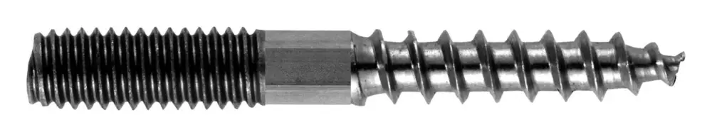 Begrenztes Angebot E-NORMpro Stockschrauben Edelstahl A2 M10 x 100 mm HP(Verpackungseinheit: 50Stück)