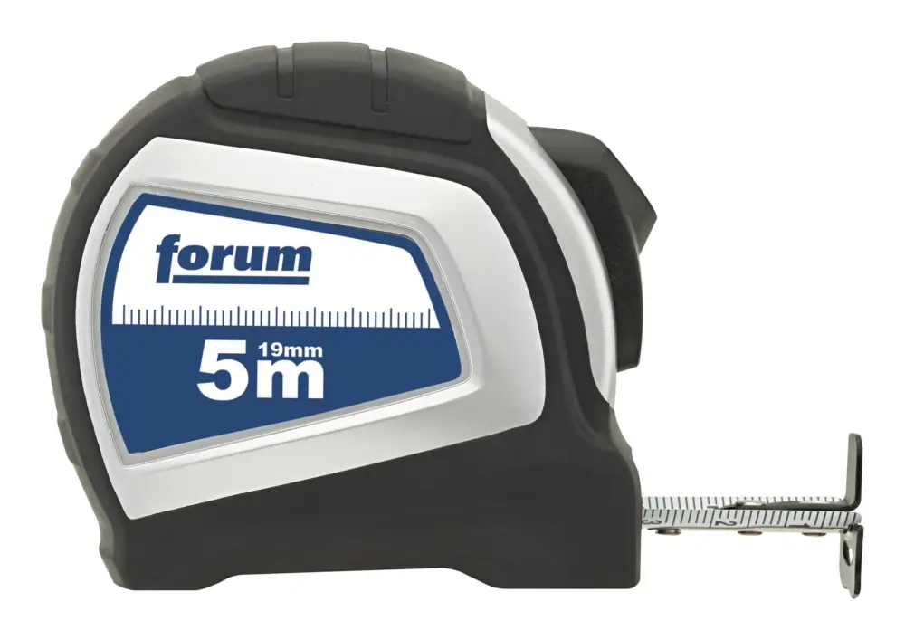 Forum Taschenbandmaß Autolock 8m x 25 mm weiß Bestseller