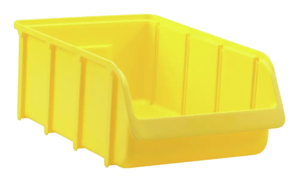 Garantierte Lieferung Hünersdorff Sichtbox gelb Größe 5 B312xH184xT489 mm
