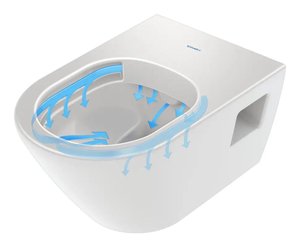 Duravit D-Neo Set Tiefspül-WC mit WC-Sitz Rimless wandhängend mit Absenkautomatik 370 x 540 mm - Weiß Schnäppchen