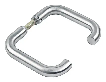 Hoppe Paris Edelstahl-Türgriff-Paar GD-E138Z für Glastüren - matt(Verpackungseinheit: 1Paar) Sonderaktion