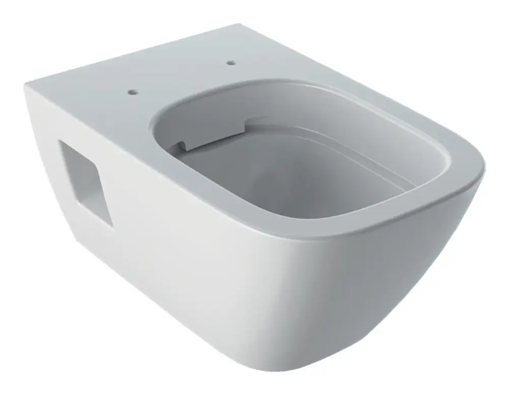 Sale Geberit Renova Plan Tiefspül-WC Rimfree wandhängend - Weiß mit KeraTect