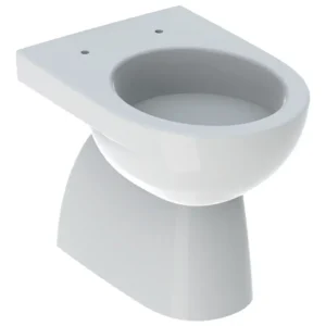 Geberit Renova Tiefspül-WC bodenstehend Abgang vertikal - Weiß mit KeraTect Beliebt