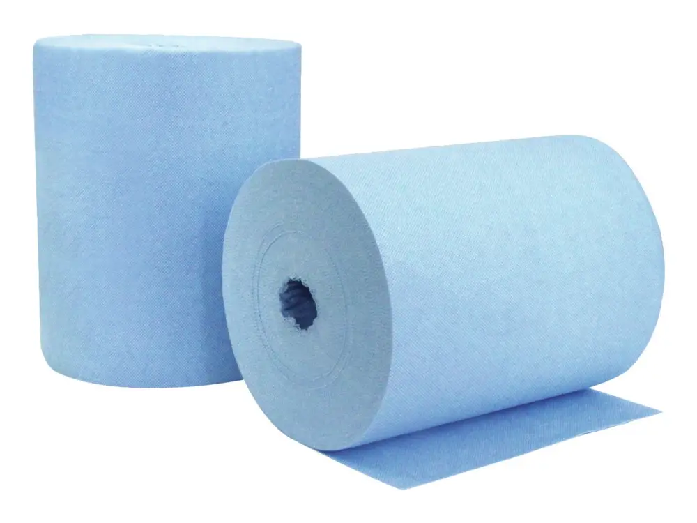 Geprüft Wipex Wischtuch Work M-Rolle blau 24 x 38 cm(Verpackungseinheit: 2Rollen)