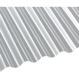 Einsteiger Acryl Profilplatte Glatt Sinus 76/18 1045 x 5000 x 1,5 mm - Klar Mega-Angebot