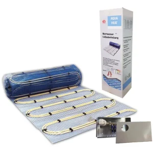 Echt Jollytherm Aquaheat Professional Warmwasser Fußbodenheizung (4x) 6,2 x 0,8 m / Heizleistung ca. 1600 W