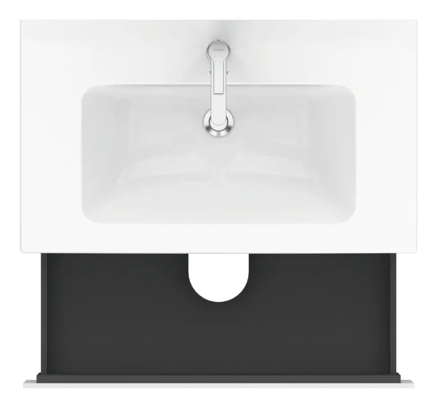 Duravit L-Cube Waschtischunterschrank mit 2 Auszügen 820 x 550 x 481 mm - Weiß Matt Versand Am Gleichen Tag