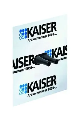 Kaiser Dichtungsmanschette Ø8-11mm, für Doppelleitung Jetzt Bestellen