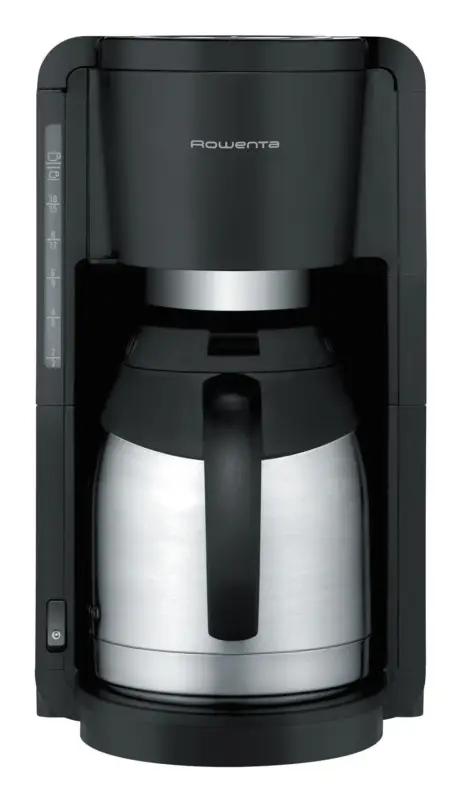 Finale Aktion Rowenta Kaffeemaschine 10 Tassen schwarz Isolierkanne 1250ml
