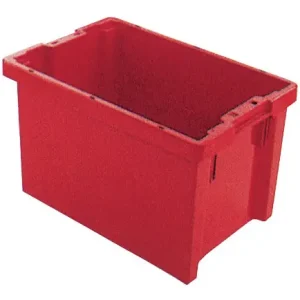 Solange Der Vorrat Reicht LA KA PE Drehstapelbehälter 65 l 600 x 400 x 350 mm rot