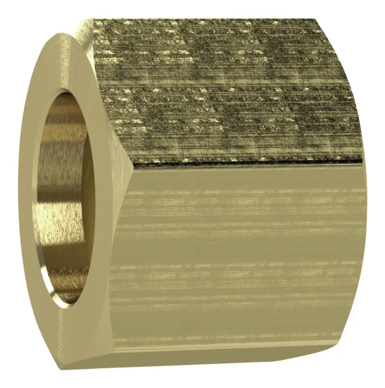 Versand Am Gleichen Tag Riegler Überwurfmutter Messing 6-kant G1/4" für Tülle Schlauchinnendurchmesser 4/6 mm