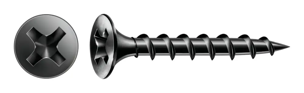 Top-Angebot Spax GIX-B Trompetenkopfschraube 3,9 x 25 H2 Grobgewinde phosphatiert(Verpackungseinheit: 1000Stück)