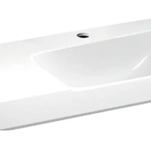 Geberit Xeno² Waschtisch Ablagefläche links mit Hahnloch ohne Überlauf 900 mm x 480 mm - Weiß KeraTect Sofort Bestellen
