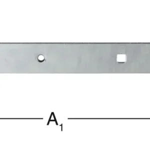 Begrenztes Angebot Vormann Kreuzgehänge verzinkt 400 x 38 mm Nr. 126400Z