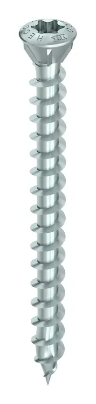 Neue Kollektion Heco TOPIX-plus Linsensenkkopfschraube TD 4,5 x 60 VVG Fräsrippen blau verzinkt(Verpackungseinheit: 200Stück)