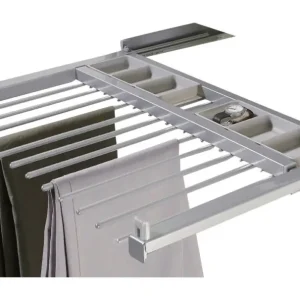 Hettich Hosenhalter, 9132918, LB700 - 800 mm, silber Geprüft