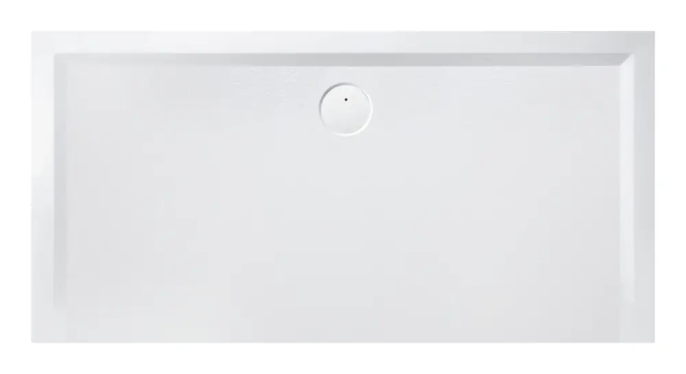 Heißes Angebot Hoesch Muna Rechteckduschwanne mit Antirutsch 900 x 700 mm - Weiß