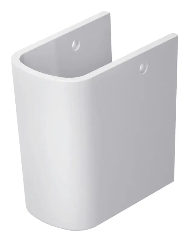 Echt Duravit DuraStyle Halbsäule für 231955/231960/231965/232460/232680/232080/233813/232010/232580/232065 - Weiß Hochglanz