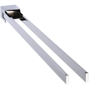 Bravat New York Handtuchhalter 2-armig - Chrom Nur Heute
