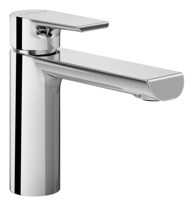 Schneller Versand Villeroy & Boch Liberty Einhebel-Waschtischarmatur 98, mit Zugstangen-Ablaufgarnitur, Standmontage - Chrom