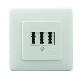 Nur Für Kurze Zeit Rutenbeck Anschlussdose TAE 3x6 NFN Unterputz reinweiß RAL9010 Schraube Kanaleinbau Bodentank/Unterflurmontage