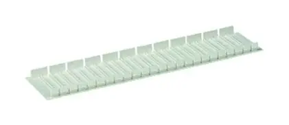 Schnäppchen Striebel Abdeckstreifen Kunststoff 215x55mm grau RAL7035