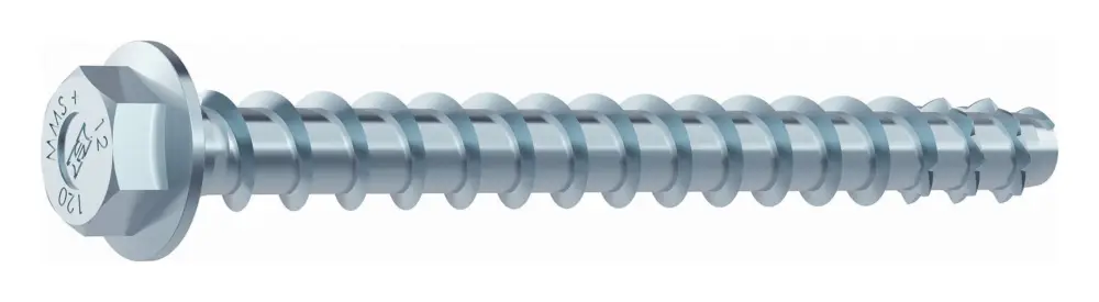 Heco MMSplus-SS Betonschraube 7,5 x 80 mm / 25 / 45 SW10 verzinkt blau(Verpackungseinheit: 50Stück) Preisreduziert