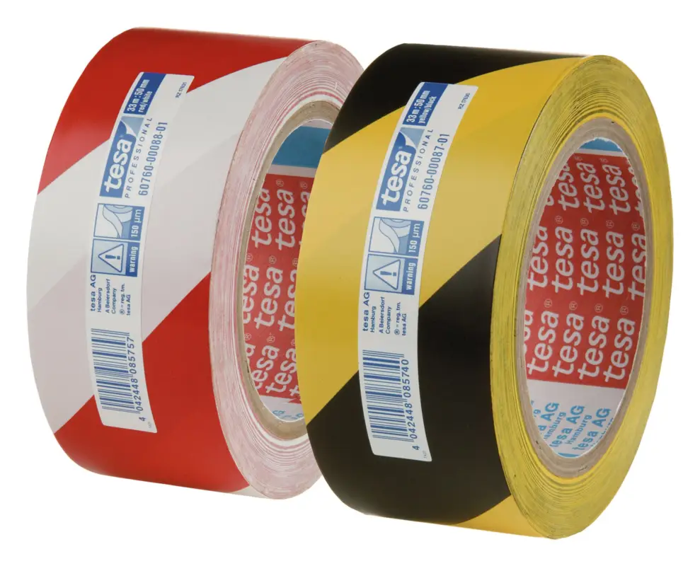 Beliebt Tesa 60760 rot / weiss Warnband 33m x 50 mm