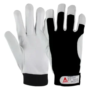 Neuheit Hase Safety Handschuh Nappaleder mit Klettverschluss Größe 8(Verpackungseinheit: 10Paar)