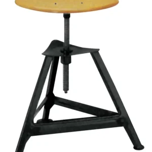 Bandstahl-Drehhocker 3 Beine H400-600mm Top-Seller