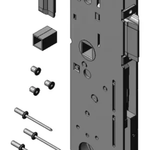 Echt KFV Hauptschloss-Set Profilzylinder PZ Entfernung 92 mm Vierkant 10 mm D35