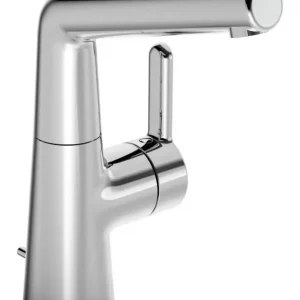 Abverkauf Hansa Hansadesigno Style Waschtisch-Einhand-Einlochbatterie mit Zugstangen-Ablaufgarnitur Ausladung 150 mm