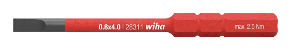 Kracherpreis Wiha Wechselklinge Torque VDE Schlitz 6,5 x 75 mm