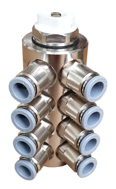 Sichere Zahlung Jollytherm Verteilerfinger 8fach für Warmwasser Fußbodenheizung