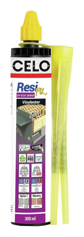 CELO Verbundmörtel ResiFIX VY ECO SF, 300 ml(Verpackungseinheit: 12Stück) Markenprodukt
