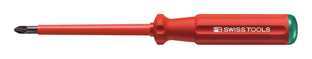 Echt PB Swiss Tools Schraubendreher 5180 VDE PZ/S 2 x 100 mm Classic