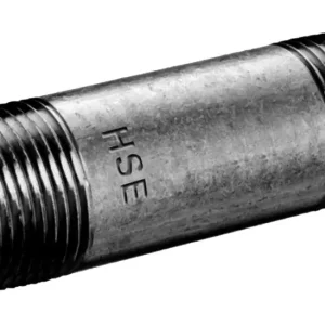 Hermann Schmidt Rohrdoppelnippel 530/23 DN 20, 3/4"x80, schwarz Must-Have