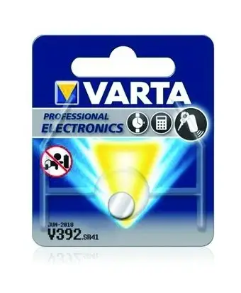 Mega-Angebot Varta Knopfzelle 1,55V SR41 Silberoxid 38mAh Ø7,9x3,6mm RW47/SR41W