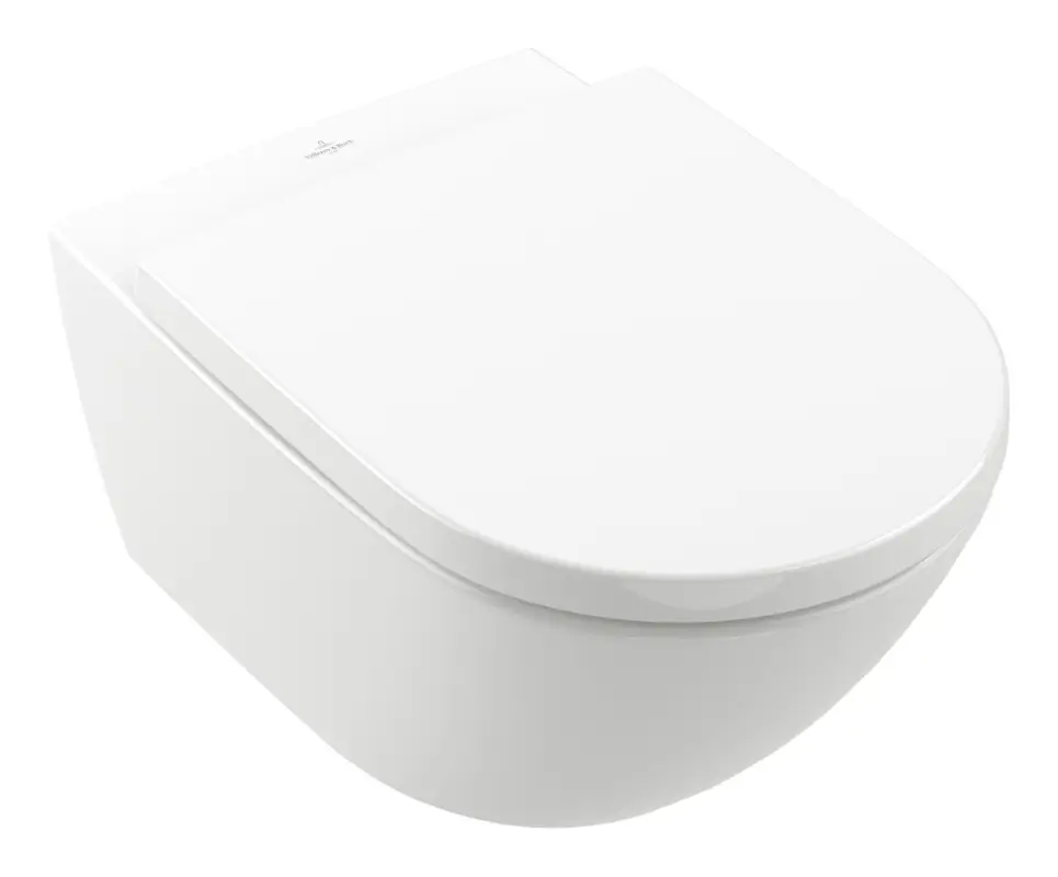 Günstig Villeroy & Boch Subway 3.0 Tiefspül-WC TwistFlush wandhängend ohne Spülrand 370 x 560 x 360 mm - Weiß Alpin mit CeramicPlus