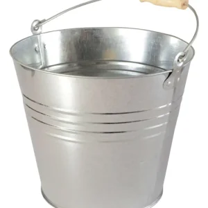 Eimer schwere Form Stahlblech verzinkt 12 l Echt